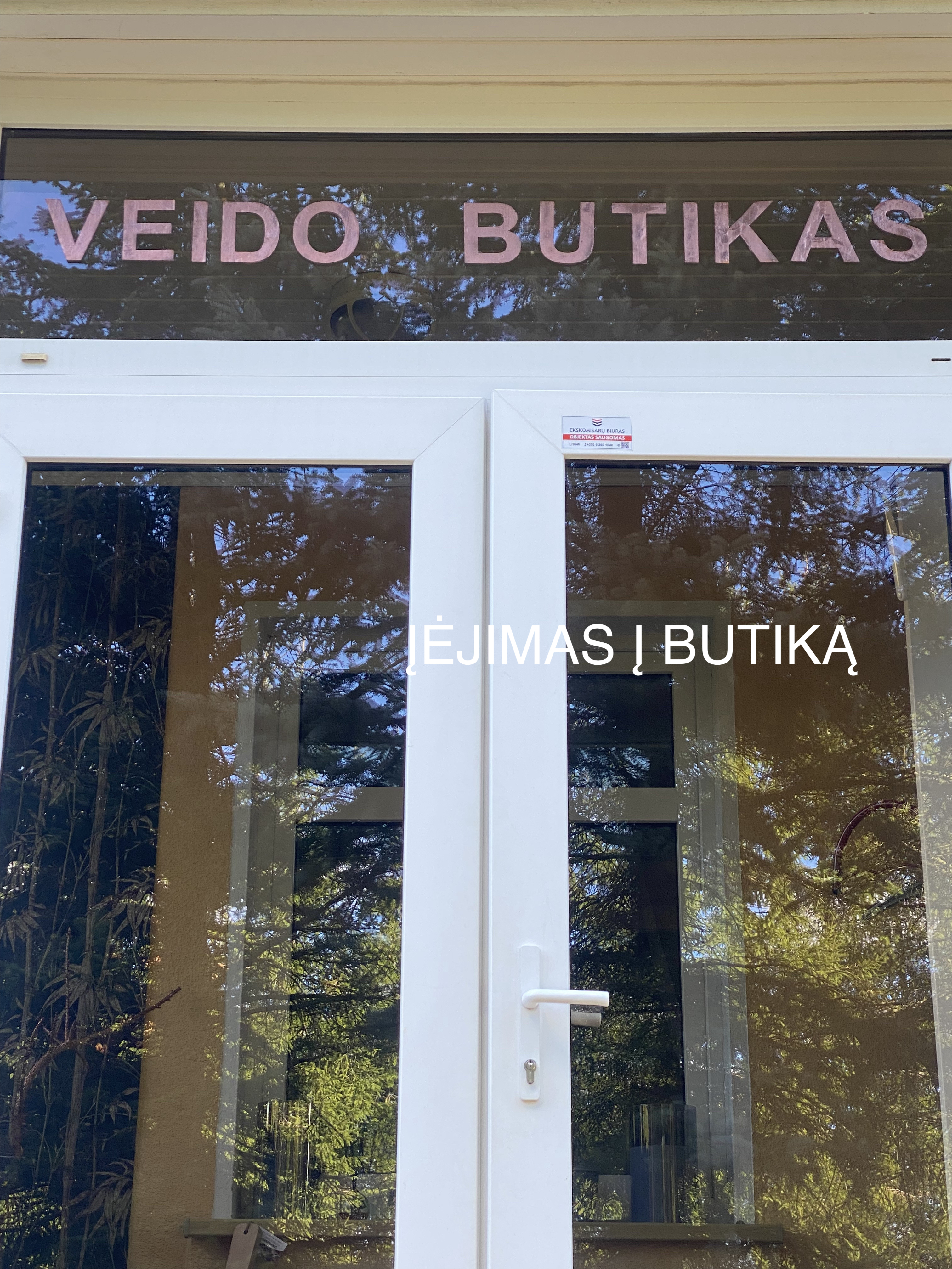 BUTIKO ĮĖJIMAS